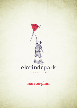 masterplan - Clarinda Park