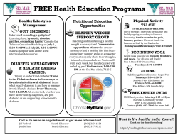 FREE Health Education Programs