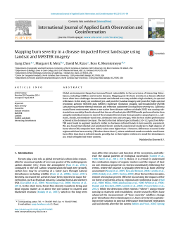 Mapping burn severity in a disease-impacted forest landscape using