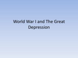 Unit 11 Great Depression to WWII PPT