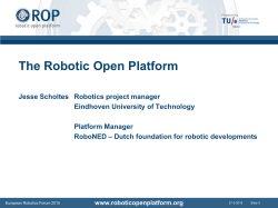 The Robotic Open Platform