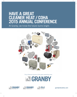 have a gdeat cleaned heat / coha 2015 annual confedence