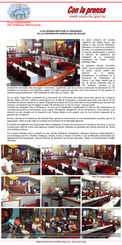CNP 4 - Consejo legislativo del estado sucre
