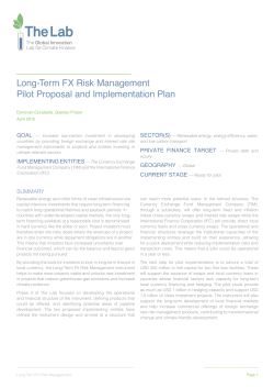 Long-Term FX Risk Management â Lab Phase 3 Analysis Summary