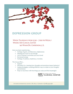 See flyer - Clinical Center