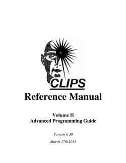 Reference Manual - Clips