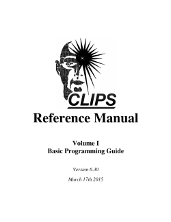 Reference Manual - Clips