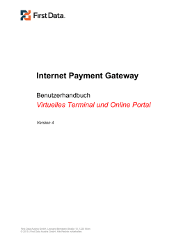 IPG Benutzerhandbuch Virtual Terminal