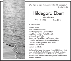 Hildegard Ebert