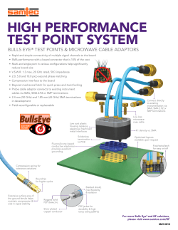 HIGH PERFORMANCE TEST POINT SYSTEM
