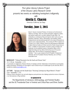 the event flyer. - Chicano/Latino Research Center