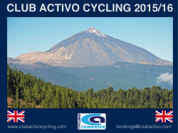 Club Activo Cycling (English)