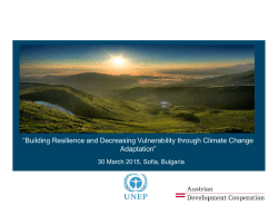 Environment and Security Initiative