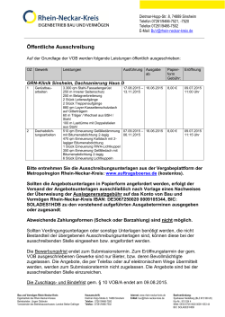 GRN-Klinik Sinsheim, Dachsanierung Haus D - Rhein-Neckar