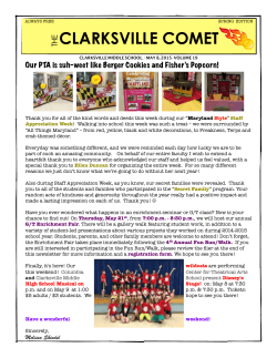 CLARKSVILLE COMET - Clarksville Middle School