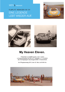 My Heaven Eleven. - Porsche Club CMS