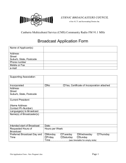 Application Form â New Program