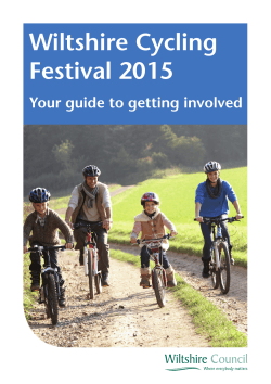 How to Cycle festival , item 6. PDF 5 MB