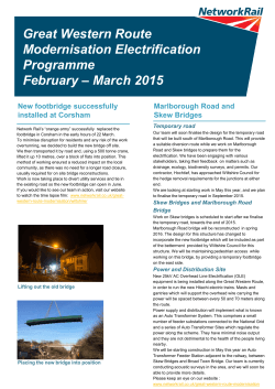 March 2015 - Network Rail