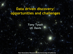 T. Tyson - Computing & Communications