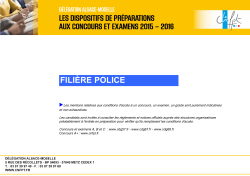 PrÃ©pa concours filiÃ¨re police municipale (Alsace-Moselle)