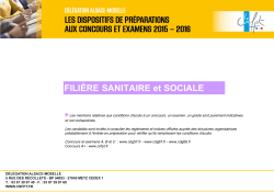 PrÃ©pa concours filiÃ¨re sanitaire et sociale (Alsace