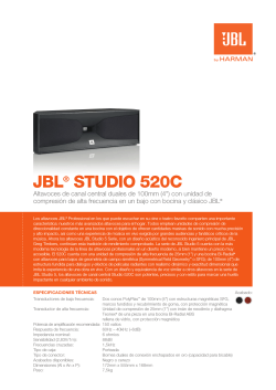JBLÂ® Studio 520C