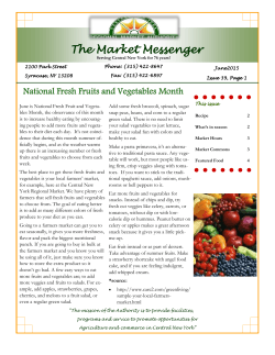 The Market Messenger - CNY Regional Market