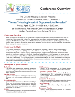 View Event PDF Here! - Coastal Housing Coalition