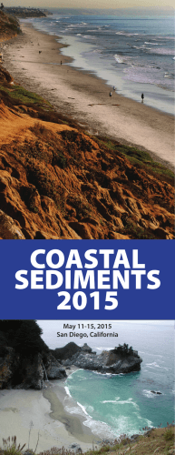 Final Conference Program - Coastal Sediments 2015