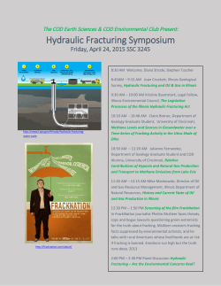 Hydraulic Fracturing Symposium