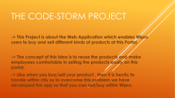 The Code-storm project