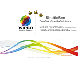ShuttleBee â One-stop-solution for shuttle request