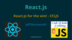 React.js for the win!