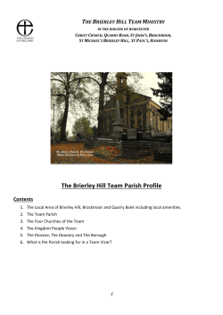 The Brierley Hill Team Parish Profile