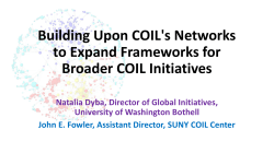 Building Upon COIL`s Networks to Expand Frameworks for Broader