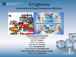 ICC@Home InternationalCaseComparison