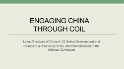 Engaging China Through COIL