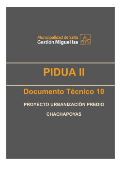 Proyecto UrbanizaciÃ³n Predio Chachapoyas