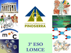 3Âº ESO 2015-2016 - Colegio Pinosierra