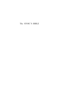 The STOIC`S BIBLE pre PDF - College of Stoic Philosophers