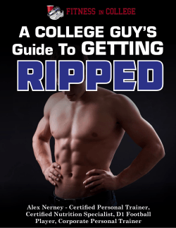 Ripped Guys Guide
