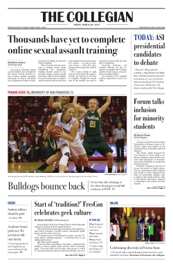 Issue 26 Fri. Mar. 20, 2015 - The Collegian