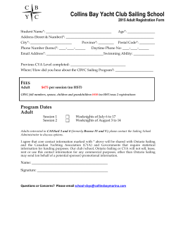 Adult registration form