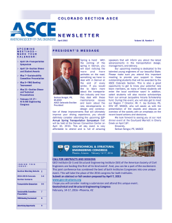April 2015 - ASCE Colorado Section