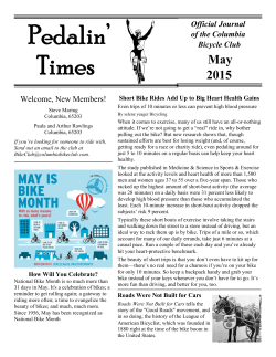 the May CBC Newsletter - Easy Riders Home Page