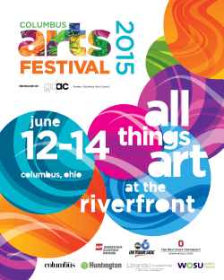 PRODUCED BY - Columbus Arts Festival