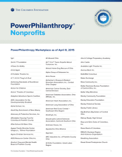 View the list of 630 eligible PowerPhilanthropyÂ® nonprofits