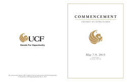 2015 Spring - Commencement Â» UCF