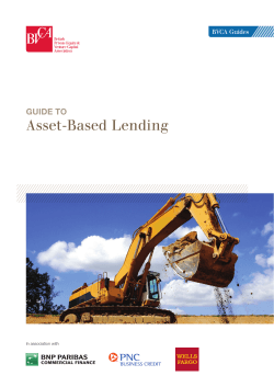 Asset-Based Lending - BNP Paribas Commercial Finance